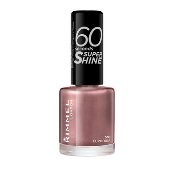 Rimmel 60 Seconds Super Shine Nail Polish - 510 Euphoria - Branded Beauty