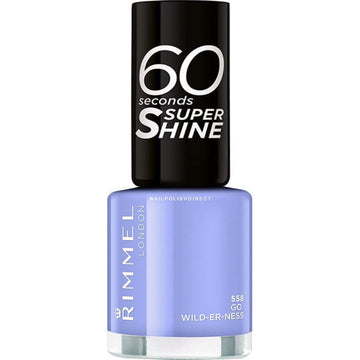 Rimmel 60 Seconds Super Shine Nail Polish - 558 Go Wild - Er - Ness - Branded Beauty