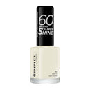 Rimmel 60 Seconds Super Shine Nail Polish - 703 White Hot Love - Branded Beauty