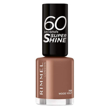 Rimmel 60 Seconds Super Shine Nail Polish - 705 Wood You? - Branded Beauty