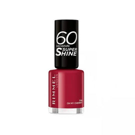 Rimmel 60 Seconds Super Shine Nail Polish - 710 Oh My Cherry - Branded Beauty