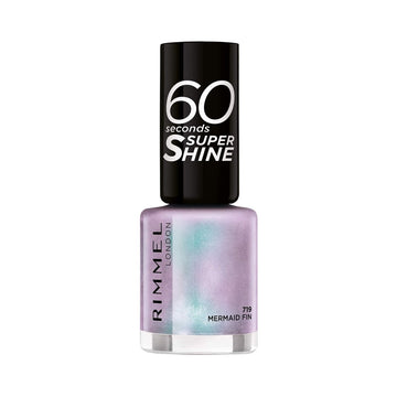 Rimmel 60 Seconds Super Shine Nail Polish - 719 Mermaid Fin - Branded Beauty