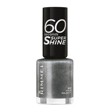Rimmel 60 Seconds Super Shine Nail Polish - 808 Your Majesty - Branded Beauty