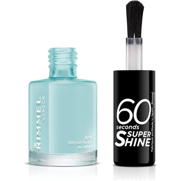 Rimmel 60 Seconds Super Shine Nail Polish - 873 Breakfast In Bed - Branded Beauty
