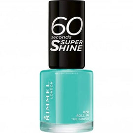 Rimmel 60 Seconds Super Shine Nail Polish - 878 Roll In The Grass - Branded Beauty