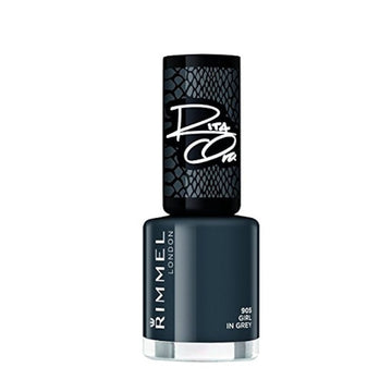 Rimmel 60 Seconds Super Shine Nail Polish - 905 Girl In Grey - Branded Beauty