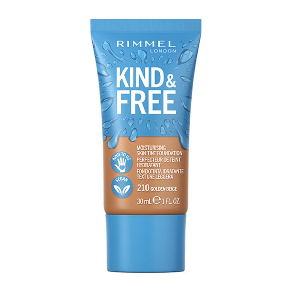 Rimmel Kind & Free Foundation - 210 Golden Beige - Branded Beauty