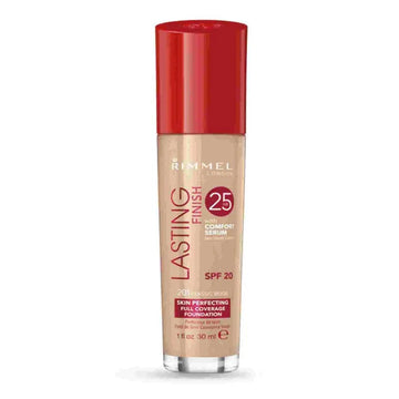 Rimmel Lasting Finish 25 Hours Foundation - 201 Classic Beige - Branded Beauty