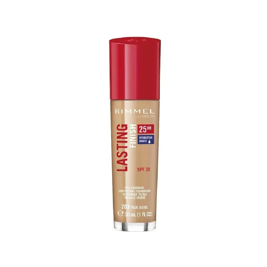 Rimmel Lasting Finish 25 Hours Foundation - 203 True Beige | Link ...