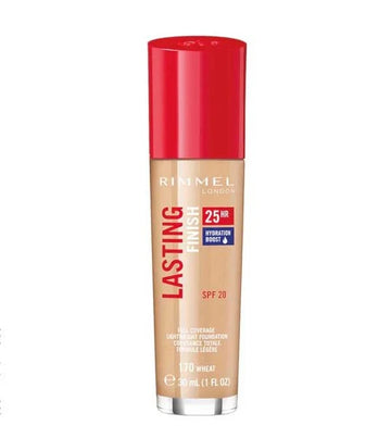 Rimmel Lasting Finish Foundation 30ml - 170 Wheat - Branded Beauty