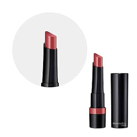 Rimmel Lasting Finish Lipstick - 100 Hella Pink - Branded Beauty