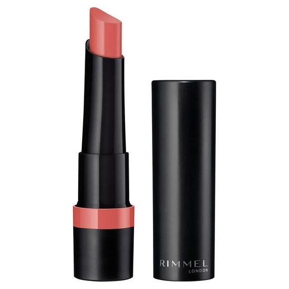 Rimmel Lasting Finish Matte Lipstick - 145 Peach Petal - Branded Beauty
