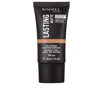 Rimmel Lasting Matte Foundation - 300 Sand - Branded Beauty