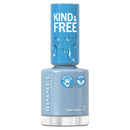 Rimmel London Kind & Free Nail Polish - 152 Tidal Wave Blue - Branded Beauty