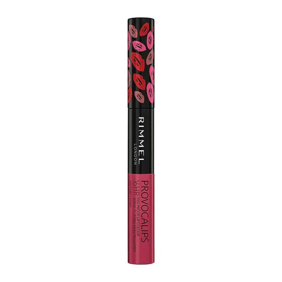 Rimmel Provocalips 16Hr Kiss Proof Up Colour Lipstick - 210 Flirty Fling - Branded Beauty