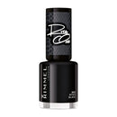Rimmel Rita Ora 60 Seconds Super Shine Nail Polish - 900 Rita's Black - Branded Beauty