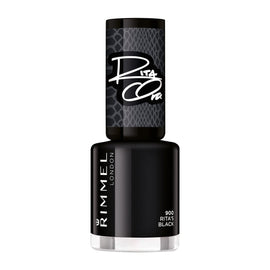 Rimmel Rita Ora 60 Seconds Super Shine Nail Polish - 900 Rita's Black - Branded Beauty