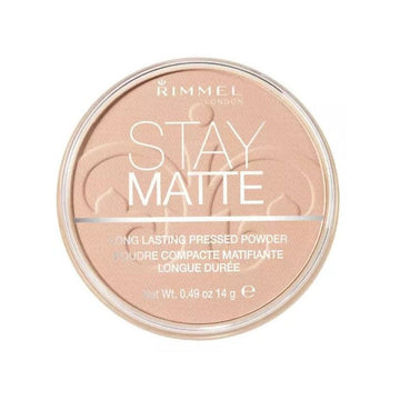 Rimmel Stay Matte Pressed Powder - 003 Peach Glow - Branded Beauty