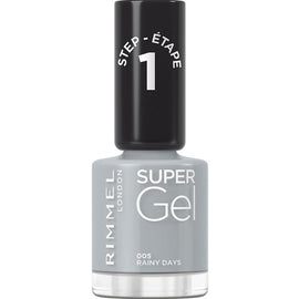 Rimmel Super Gel Nail Polish - 005 Rainy Days - Branded Beauty