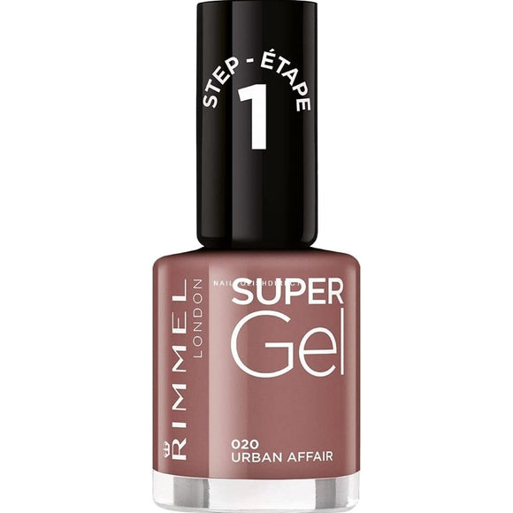 Rimmel Super Gel Nail Polish - 020 Urban Affair - Branded Beauty