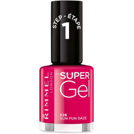 Rimmel Super Gel Nail Polish - 026 Sun Fun Daze - Branded Beauty