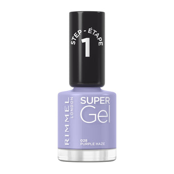 Rimmel Super Gel Nail Polish - 028 Purple Haze - Branded Beauty