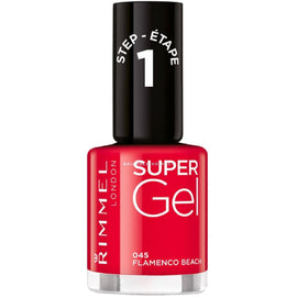 Rimmel Super Gel Nail Polish - 045 Flamenco Beach - Branded Beauty