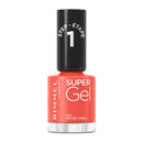 Rimmel Super Gel Nail Polish - 047 Spiced Coral - Branded Beauty