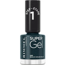 Rimmel Super Gel Nail Polish - 068 Beach House Blue - Branded Beauty