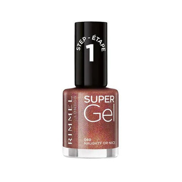 Rimmel Super Gel Nail Polish - 080 Naughty Or Nice - Branded Beauty