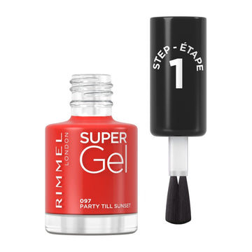 Rimmel Super Gel Nail Polish - 097 Party Till Sunset - Branded Beauty
