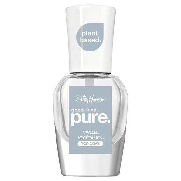 Sally Hansen Good Kind Pure Lasting Color Nail Polish - 101 Top Coat - Branded Beauty