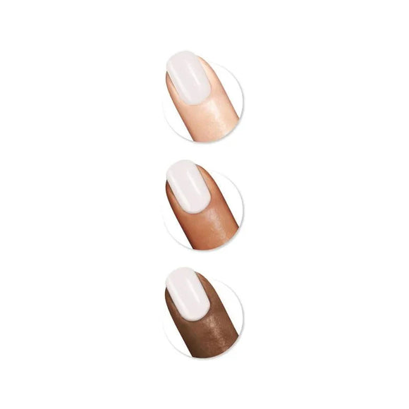 Sally Hansen Good Kind Pure Lasting Color Nail Polish - 110 White Tea Sheer - Branded Beauty