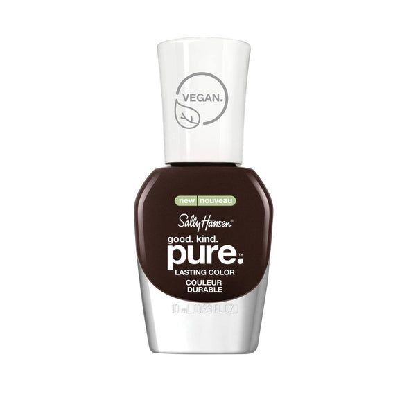 Sally Hansen Good Kind Pure Lasting Color Nail Polish - 151 Warm Cacao - Branded Beauty