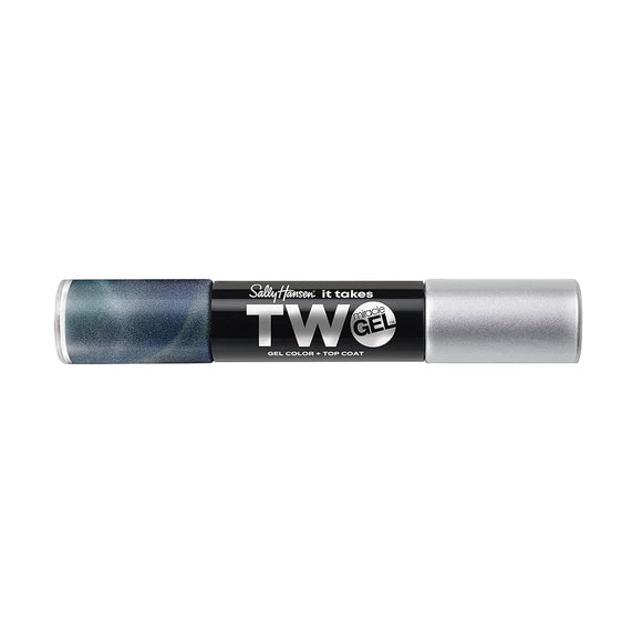 Sally Hansen It Takes Two Nail Color And Top Coat - 972 Faerie Green - Branded Beauty