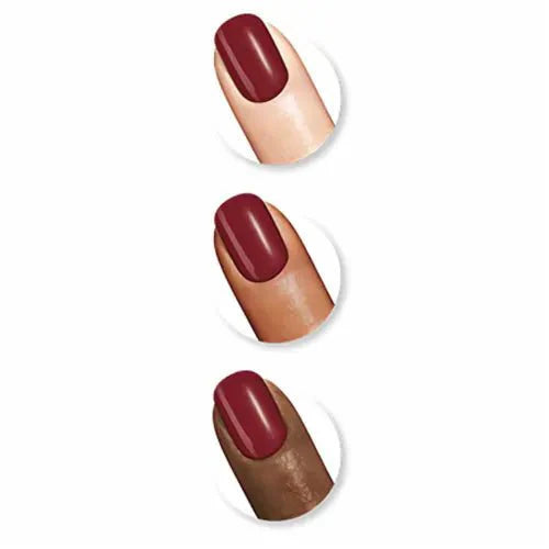 Sally Hansen It Takes Two Nail Color And Top Coat - 980 Can't Beet Royalty - Branded Beauty