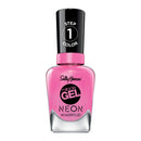 Sally Hansen Miracle Gel 90s Nail Polish - 876 Floresc - Pink - Branded Beauty