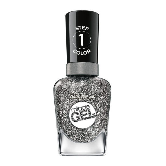 Sally Hansen Miracle Gel Nail Polish - 781 Deep Sea Diamond - Branded Beauty