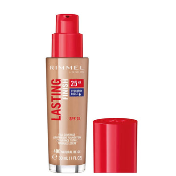 Rimmel Lasting Finish 25 Hours Foundation - 400 Natural Beige - Branded Beauty