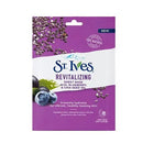 St. Ives Revitalising Sheet Mask - Acai, Blueberry & Chia Seed Oil - Branded Beauty