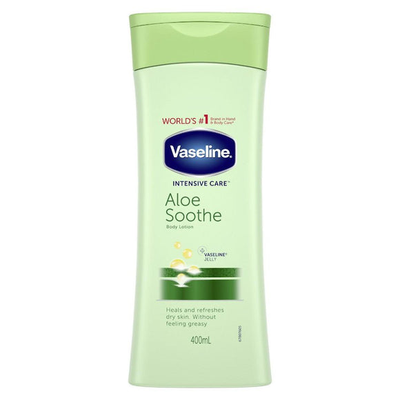 Vaseline Body Lotion Aloe Vera - 400ml - Branded Beauty