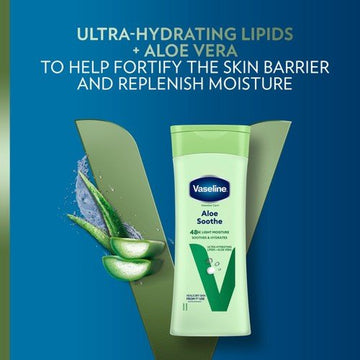 Vaseline Body Lotion Aloe Vera - 400ml - Branded Beauty